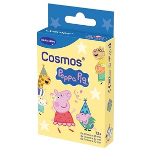COSMOS Peppa Pig Pflasterstrips 3 Größen Produktbild