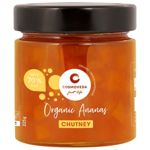Chutney Ananas Økologisk - 225 gram produktbillede