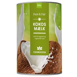 Cosmoveda Kokosmælk Ø 400 ml produktbillede