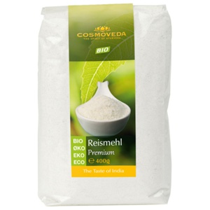 Cosmoveda Rismel Fuldkorn Økologisk   400 g produktbillede