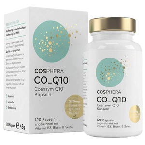 Cosphera Coenzym Q10 Kapseln 250 mg, 120 St Kapseln Produktbild