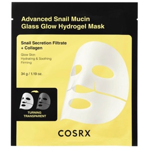 COSRX Advanced Snail Mucin Glass Glow Hydrogel Mask - 1 stk. produktbillede