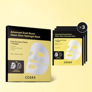 COSRX - Advanced Snail Mucin Glass Glow Hydrogel Mask Set - Gesichtsmaske Produktbild