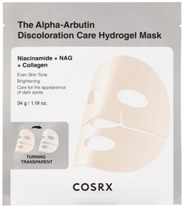 COSRX The Alpha-Arbutin Discoloration Care Hydrogel Mask 3 pcs produktbillede