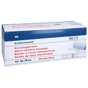 COTTONAMID elast.Kurzzugbinde 10 cmx5 m Produktbild