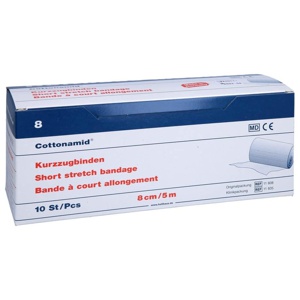 COTTONAMID elast.Kurzzugbinde 8 cmx5 m Produktbild