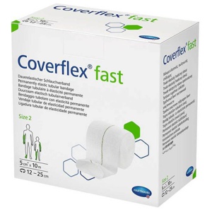 COVERFLEX fast Schlauchverb.Gr.2 5 cmx10 m weiß Produktbild