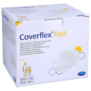 COVERFLEX fast Schlauchverb.Gr.4 10,75cmx10 m weiß Produktbild