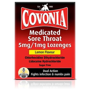 Covonia Medicated Sore Throat 36 Lozenges product image
