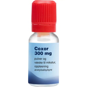 Coxor 300 mg pulver og væske til mikstur 1 dose produktbilde