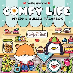 Cozy Comfy Life Målarbok produkt bild