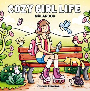 Cozy Girl Life Målarbok produkt bild