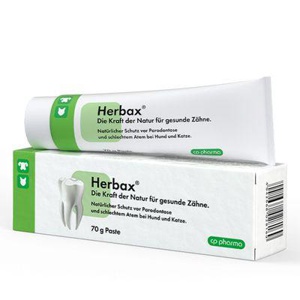 CP Herbax natürliche Zahnpflege Paste f.Hund/Katze Produktbild