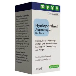 CP Hyalopanthen Augentropfen für Tiere, 10 ml Augentropfen Produktbild