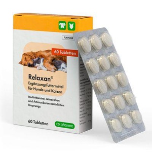CP Relaxan Erg.Futterm.Tabletten f.Hunde/Katzen Produktbild