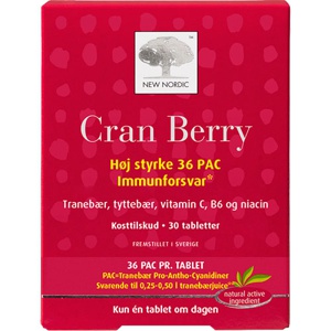 New Nordic Cran Berry - 30 stk. produktbillede