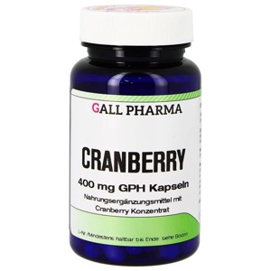 Cranberry 400 mg GPH Kapseln Produktbild