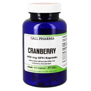 Cranberry 400 mg GPH Kapseln Produktbild