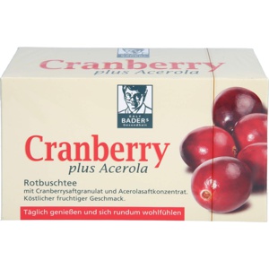CRANBERRY ACEROLA Baders Filterbeutel Produktbild