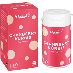 Cranberry-Kürbis Vegi-Kapseln, 60 St Kapseln Produktbild