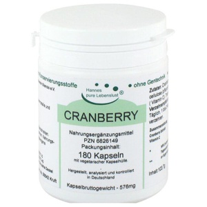 Cranberry Kapseln, 180 St Kapseln Produktbild