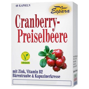 Cranberry Preiselbeere Kapseln, 60 St Kapseln Produktbild
