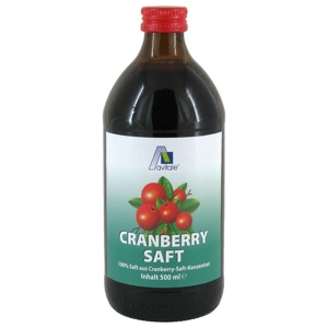 CRANBERRY SAFT 100% Frucht Produktbild