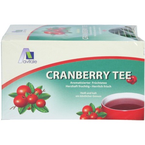 CRANBERRY TEE Filterbeutel Produktbild
