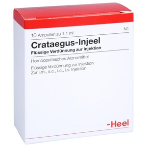 CRATAEGUS INJEEL Ampullen Produktbild