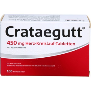 Crataegutt 450 mg Herz-Kreislauf-Tabletten Produktbild