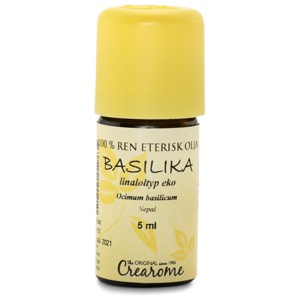 Crearome Eterisk Olja Basilika 5 ml produkt bild