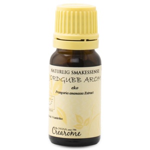 Crearome Jordbær Aroma ØKO 10 ml produktbillede