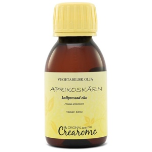 Crearome Kallpressad Aprikoskärnolja EKO, 100 ml produkt bild