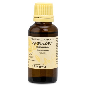 Crearome Koldpresset Agurkurtolie ØKO 30 ml produktbillede
