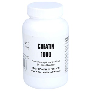 Creatin 1000 Pulver Kapseln, 60 St Kapseln Produktbild