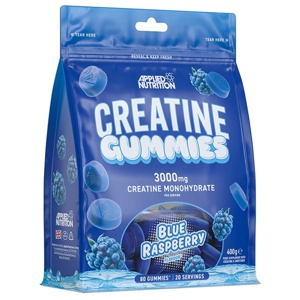 Creatine Gummies, 80 gummies - Blue Raspberry produkt bild