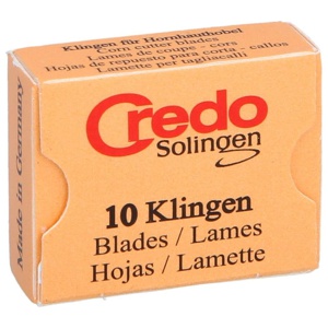 Credo Ersatzklingen zum Credo Hornhauthobel 4744 Produktbild