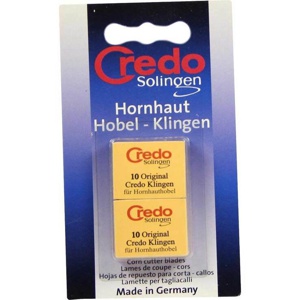 Credo Klingen Original für Hornhauthobel, 2X10 St n.v. Produktbild
