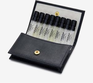 Creed Men's Leather Sample Wallet Black EdP produkt bild