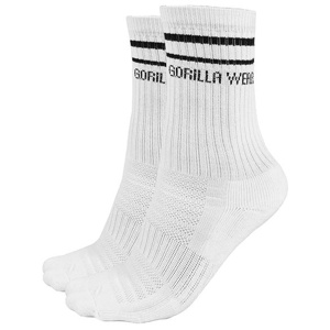 Crew Socks 2-Pack White produkt bild