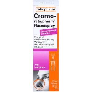 CROMO-RATIOPHARM Nasenspray konservierungsfrei Produktbild