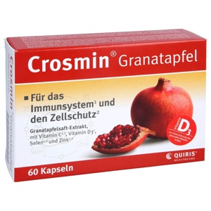Crosmin Granatapfel 60 St Kapseln Produktbild