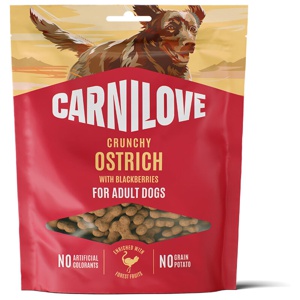 Crunchy Snack Struts & Björnbär hundgodis - 200 g produkt bild