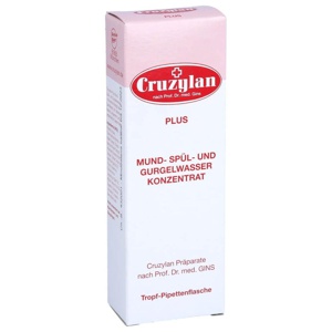 CRUZYLAN Plus Mund-/Spül- u.Gurgelwasserkonz.m.Pip Produktbild
