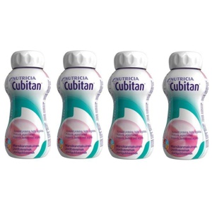 Cubitan Jordgubbe, 4 x 200 ml produkt bild