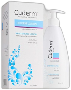 Cuderm Lotion With Colloidal Oatmeal 500ml product image