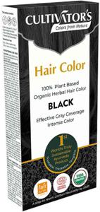 Miraz Organic Cultivators Hair Colors, 1 st, Black produkt bild
