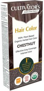 Cultivator's Organic Herbal Hair Color Chestnut 1 st produkt bild