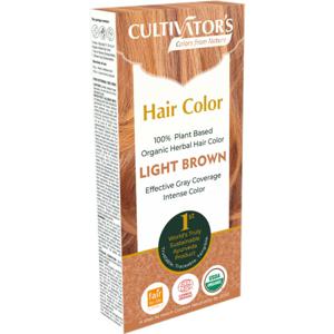 Cultivator's Organic Herbal Hair Color Light Brown 100 g produkt bild