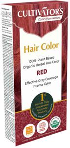 Cultivator's Organic Herbal Hair Color Red 100 g produkt bild